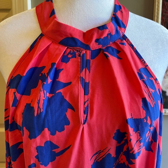 Women's Floral Halter Top Maxi 2XL Resort Beachy Boho - Picture 4 of 12